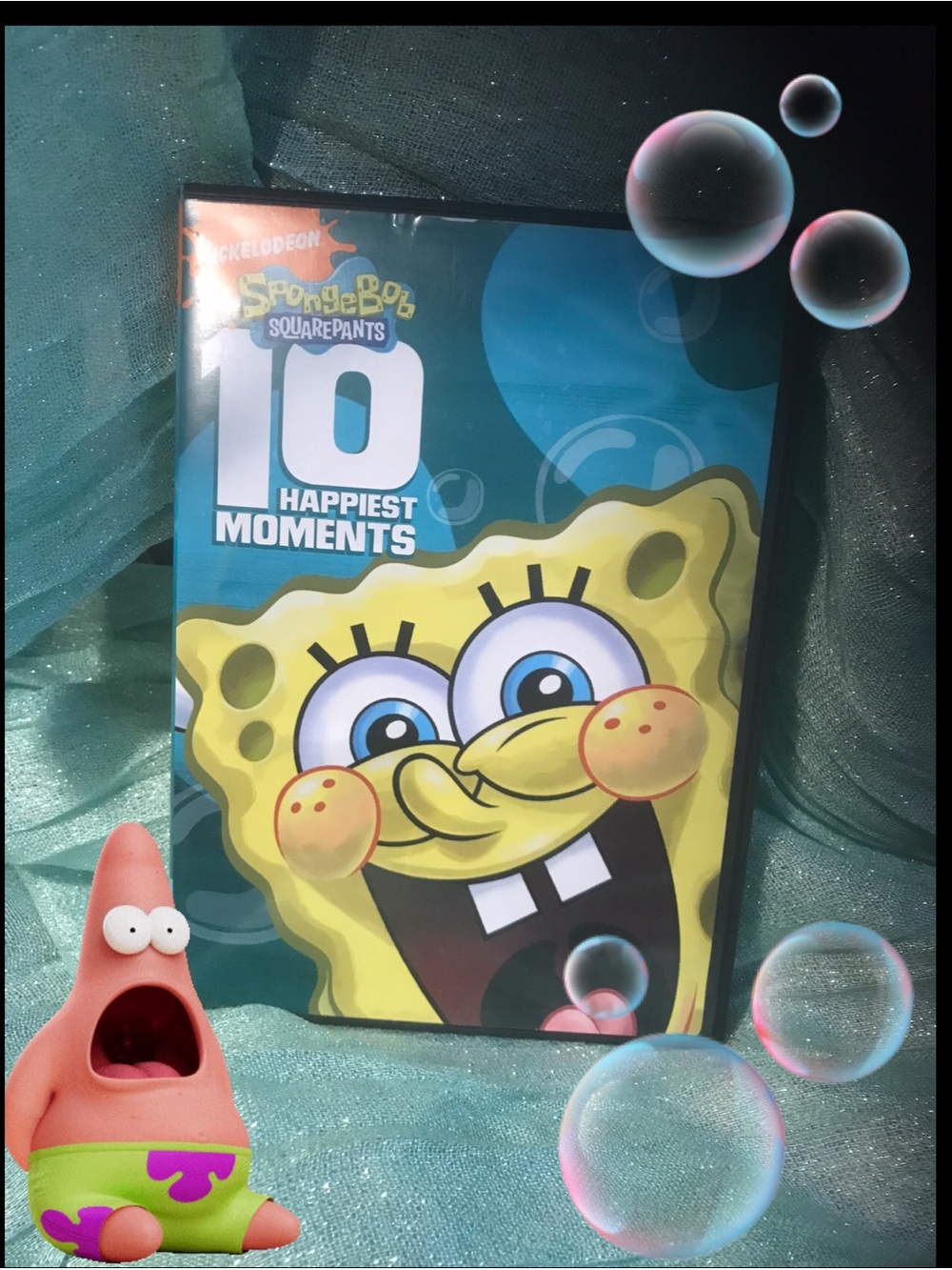 Nickelodeon SpongeBob SquarePants DVD — Yellow & Blue